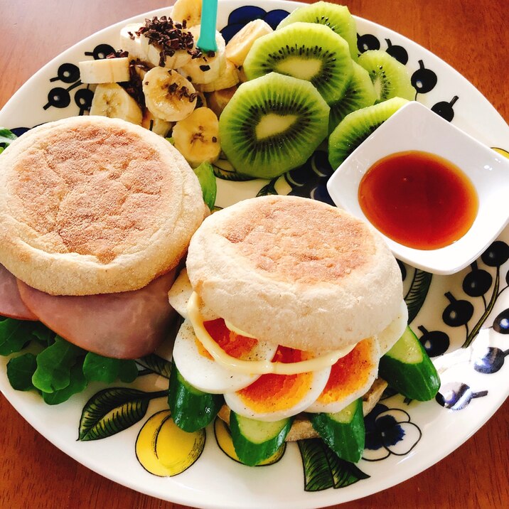 2種類のイングリッシュマフィンサンド レシピ 作り方 By Mimi S Cafe 楽天レシピ 2種類のイングリッシュマフィンサンド レシピ 作り方 By Mimi S Cafe 楽天レシピ